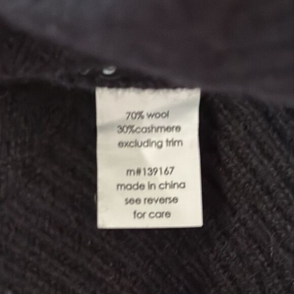 NWT 27 MILES MALIBU Galatea Cardigan Black XS - Picture 11 of 12